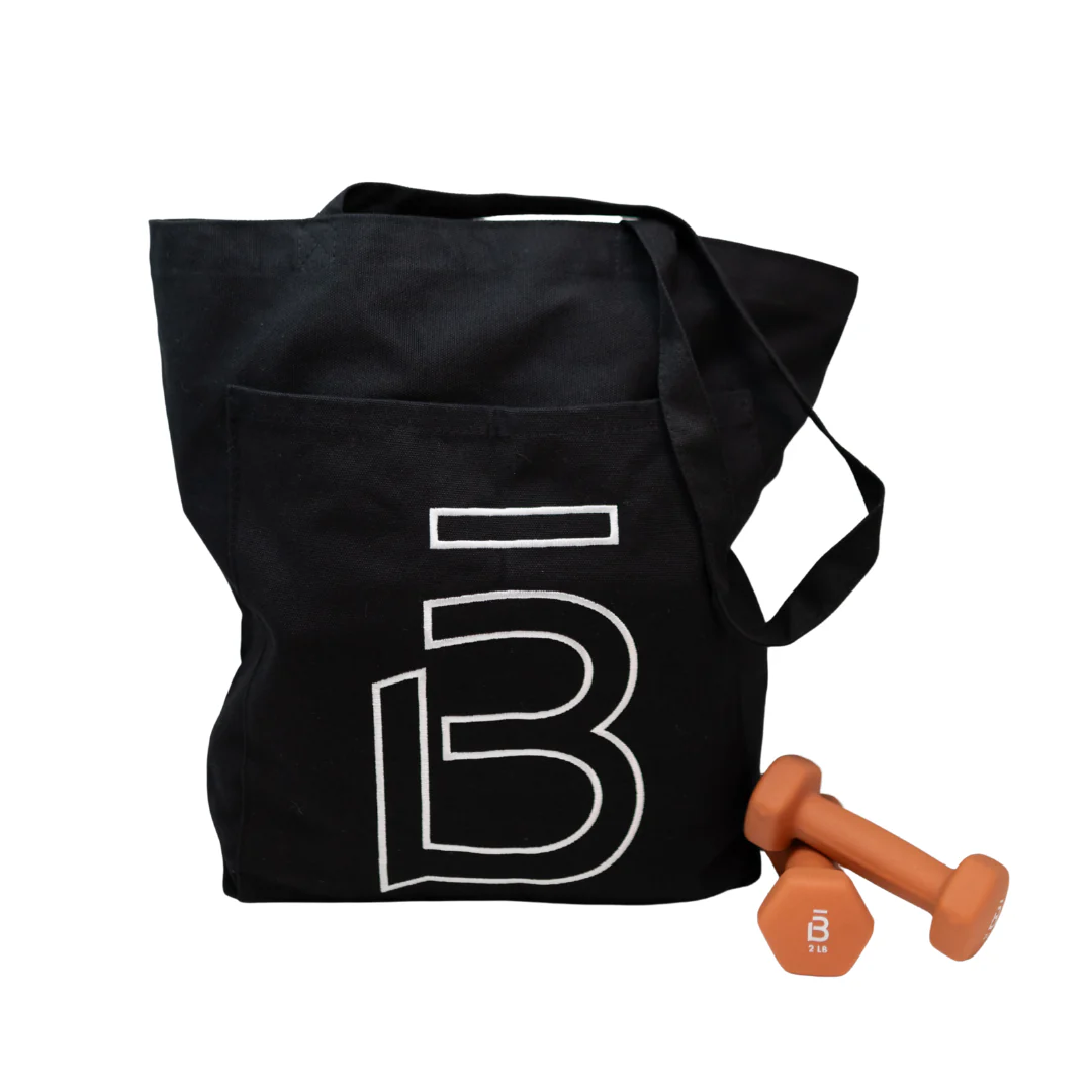 b3 B Canvas Tote - Black - Image 3