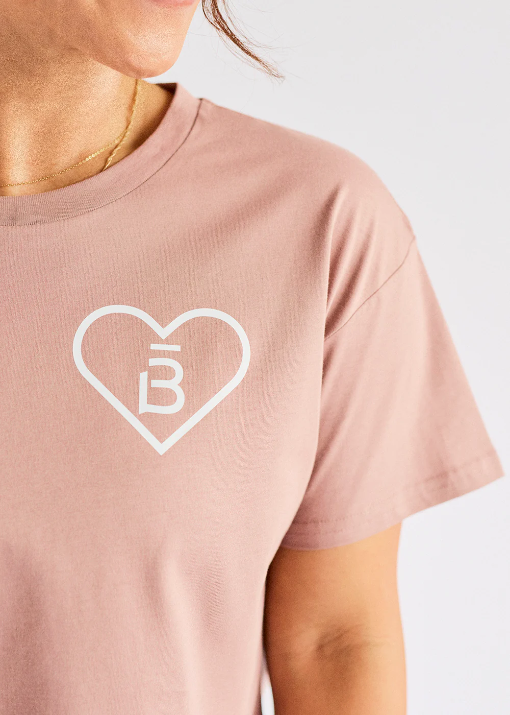 b3 Heart Crop Tee - Image 2