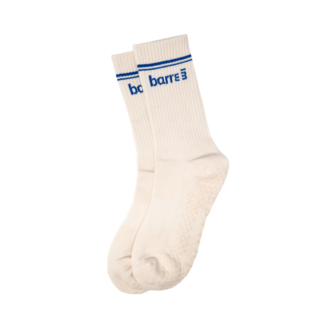 barre3 Crew Grip Socks - Image 3